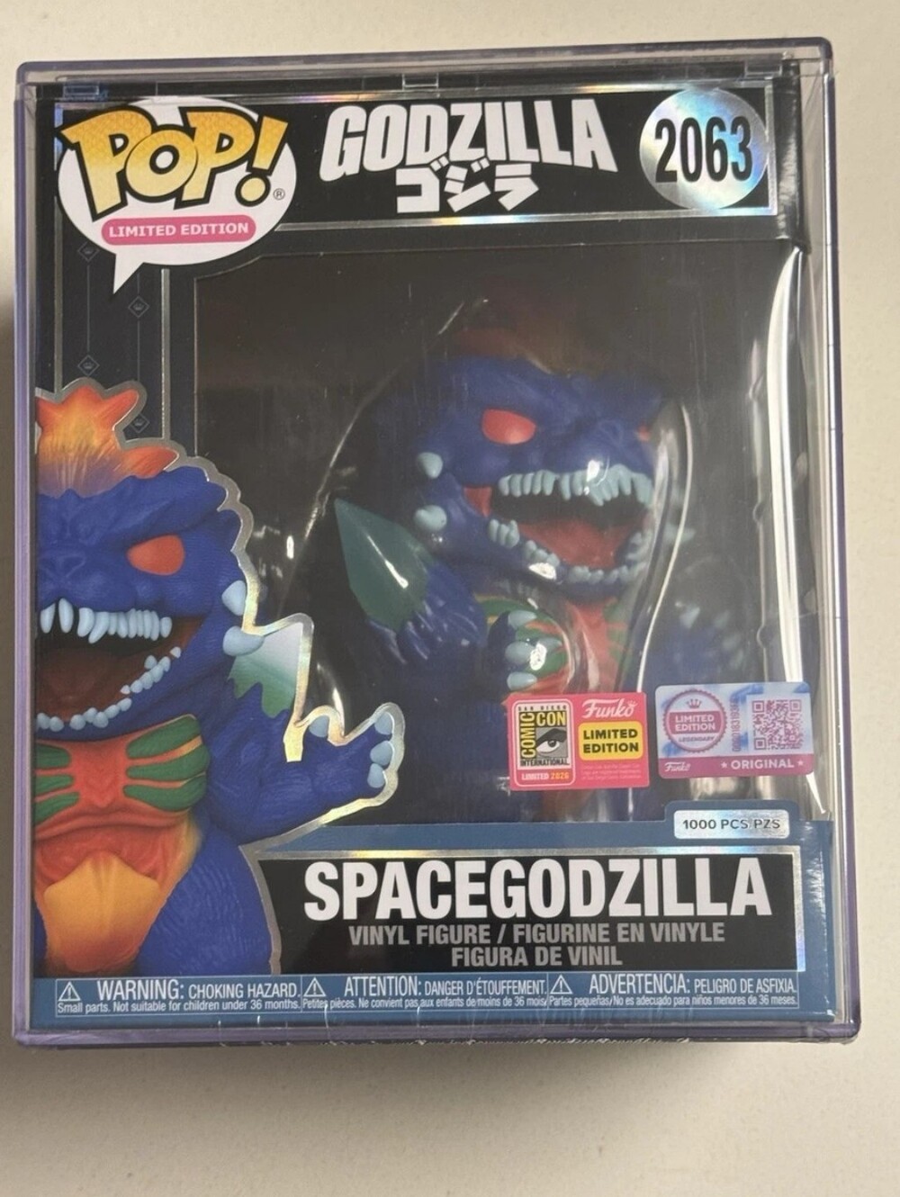 Space Godizlla Funko